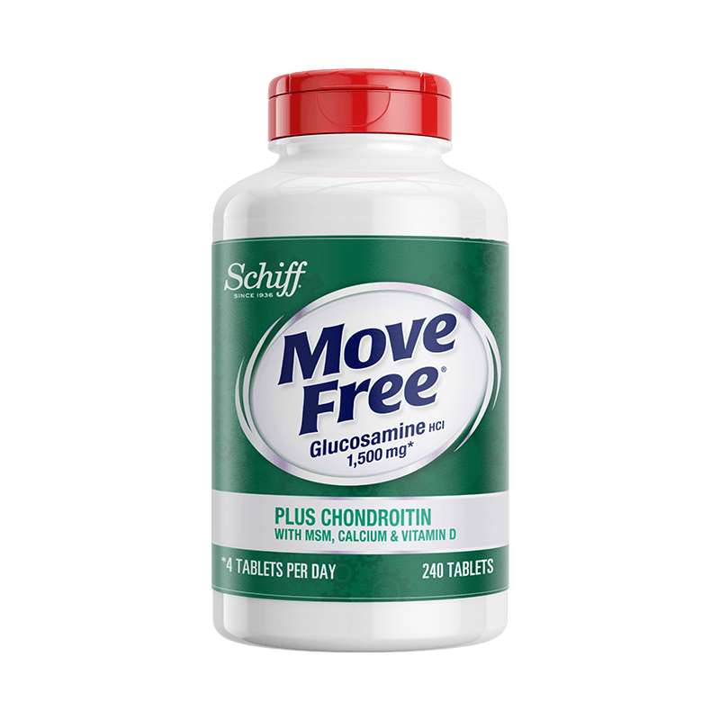 Move Free氨糖软骨素/Move Free维骨力高钙版240粒