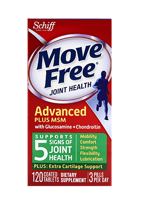 Move Free氨糖软骨素/Move Free维骨力绿瓶120粒
