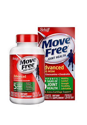 Move Free氨糖软骨素/Move Free维骨力绿瓶120粒